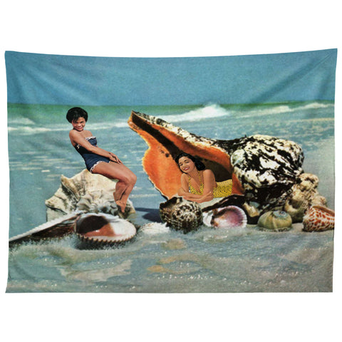 MsGonzalez Greetings from Seashells Tapestry