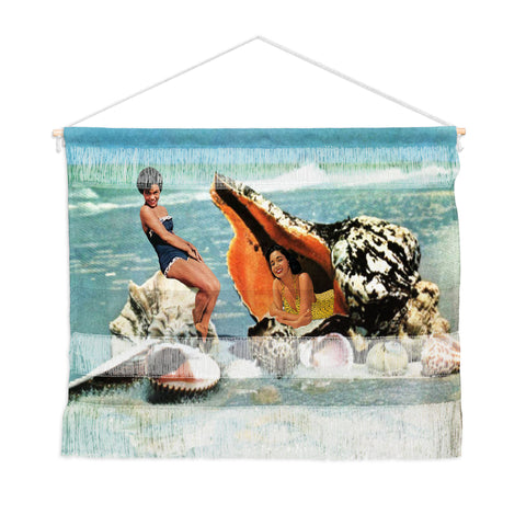 MsGonzalez Greetings from Seashells Wall Hanging Landscape