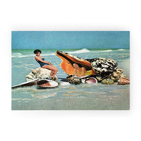 MsGonzalez Greetings from Seashells Welcome Mat