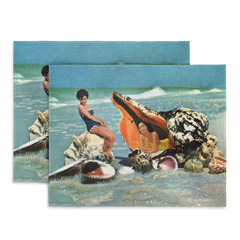 MsGonzalez Greetings from Seashells Placemat