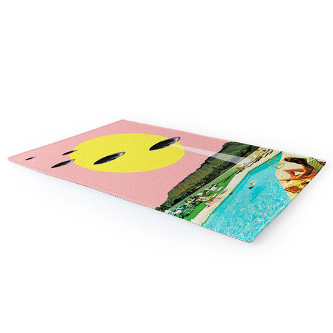 MsGonzalez Invasion on vacation UFO Area Rug