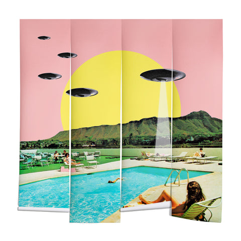 MsGonzalez Invasion on vacation UFO Wall Mural