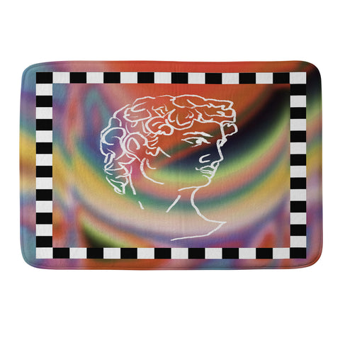 MsGonzalez Modern Classic Memory Foam Bath Mat