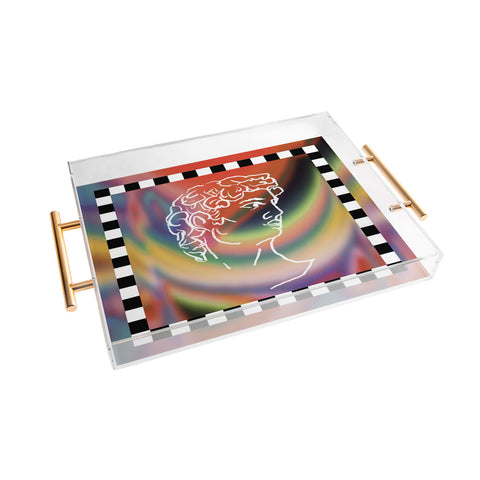 MsGonzalez Modern Classic Acrylic Tray