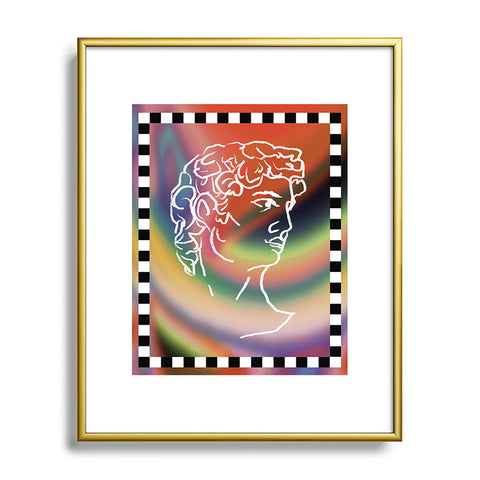 MsGonzalez Modern Classic Metal Framed Art Print
