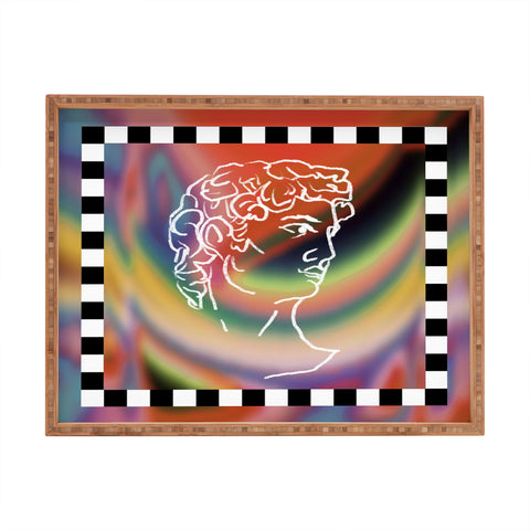 MsGonzalez Modern Classic Rectangular Tray