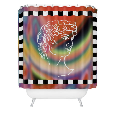 MsGonzalez Modern Classic Shower Curtain