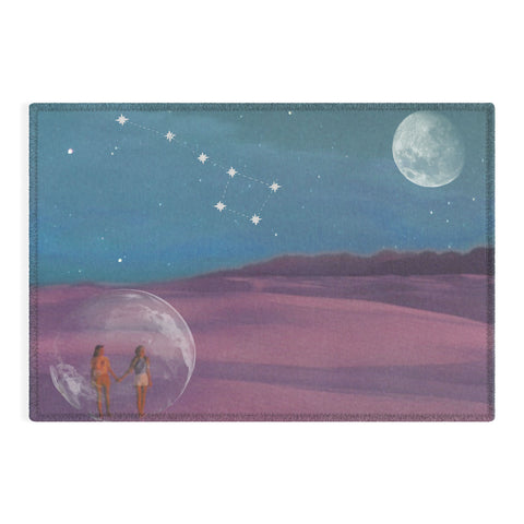 MsGonzalez The sun will come out again Outdoor Rug