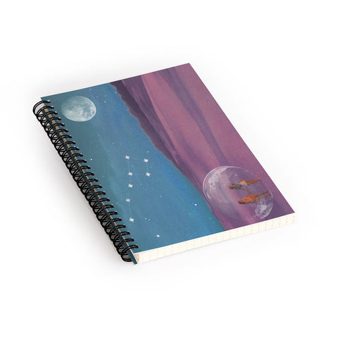 MsGonzalez The sun will come out again Spiral Notebook