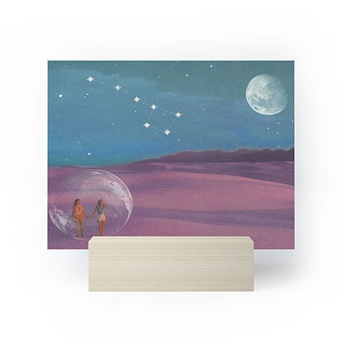 MsGonzalez The sun will come out again Mini Art Print