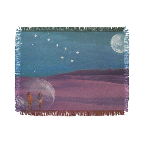 MsGonzalez The sun will come out again Throw Blanket