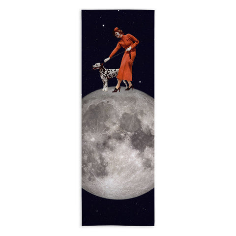 MsGonzalez Walking the Dog The Rocket Yoga Towel