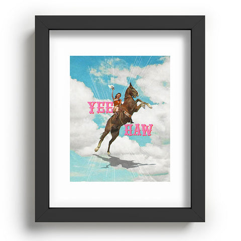 MsGonzalez YEE HAW I Recessed Framing Rectangle