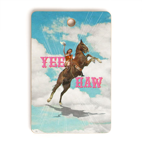 MsGonzalez YEE HAW I Cutting Board Rectangle