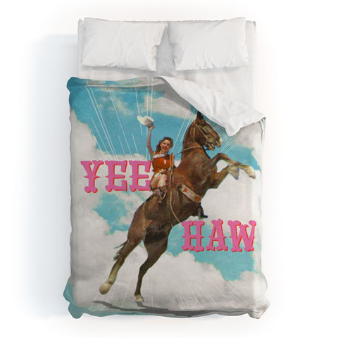 MsGonzalez YEE HAW I Duvet Cover