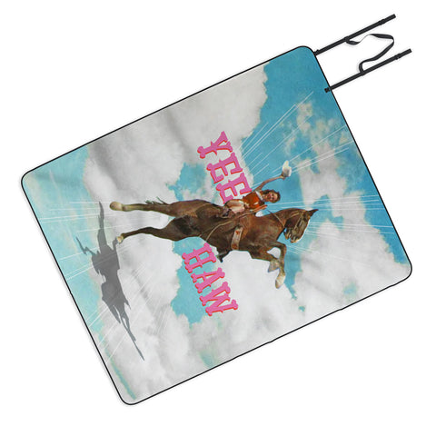 MsGonzalez YEE HAW I Picnic Blanket