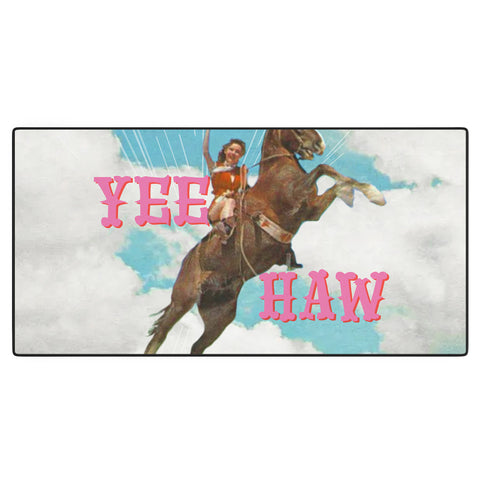 MsGonzalez YEE HAW I Desk Mat
