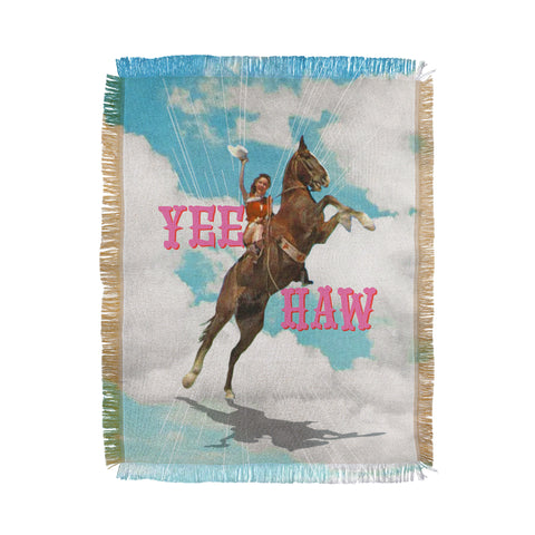 MsGonzalez YEE HAW I Throw Blanket