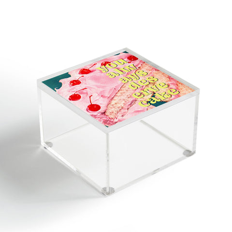 MsGonzalez You Always Deserve Cake Acrylic Box
