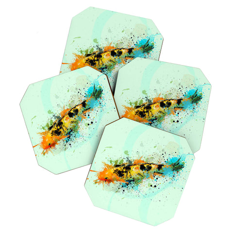 Msimioni Carpa Coaster Set