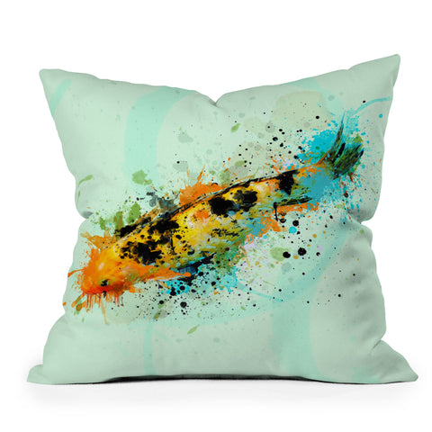 Msimioni Carpa Outdoor Throw Pillow