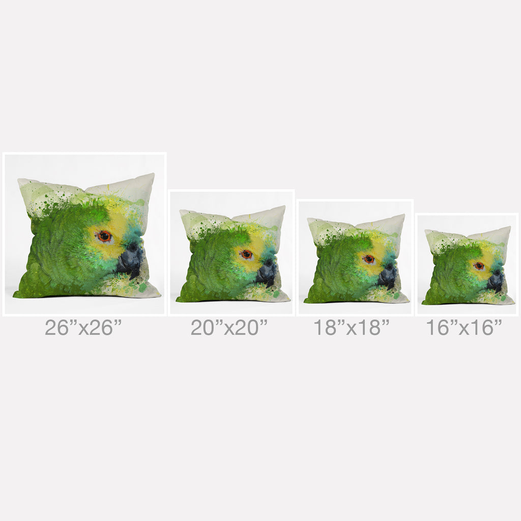 Loro Outdoor Throw Pillow Msimioni - Celent Loro House Throw Pillows