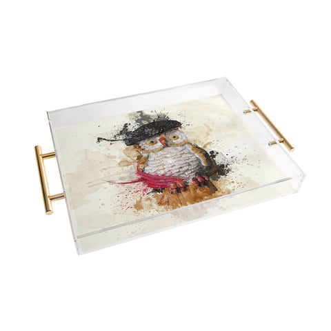 Msimioni Spain Owl Acrylic Tray