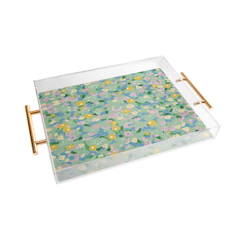 MSRYSTUDIO Joy of Flowers v2 Acrylic Tray