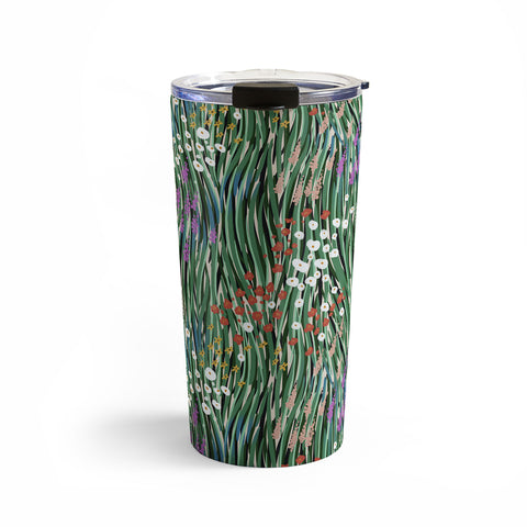 MSRYSTUDIO Windy Day In Garden Travel Mug