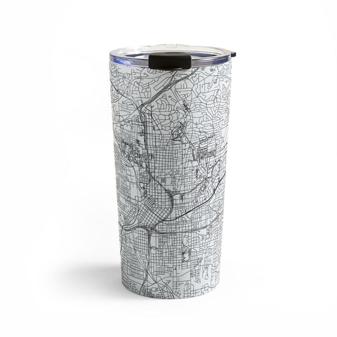 multipliCITY Atlanta White Map Travel Mug