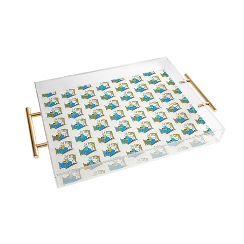Mummysam Bunny Dreams 1 Acrylic Tray