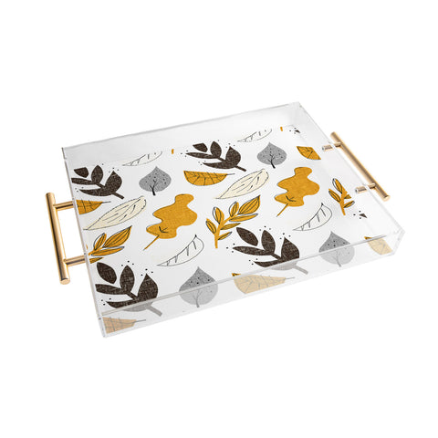Mummysam Fall Leaves Acrylic Tray