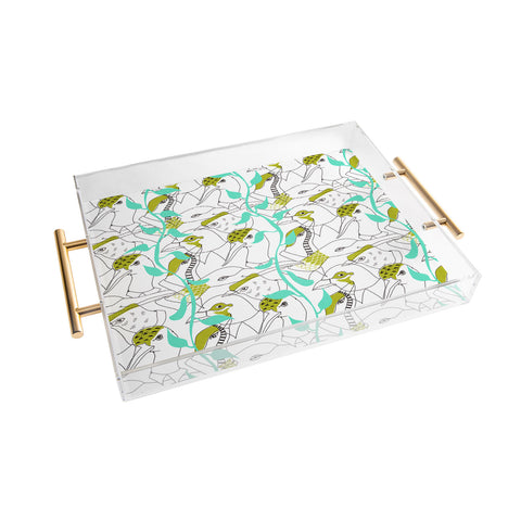 Mummysam Flock Of Birds Acrylic Tray