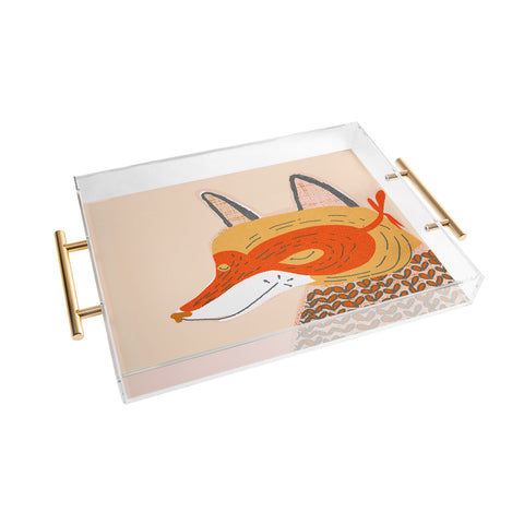 Mummysam Mr Fox Acrylic Tray