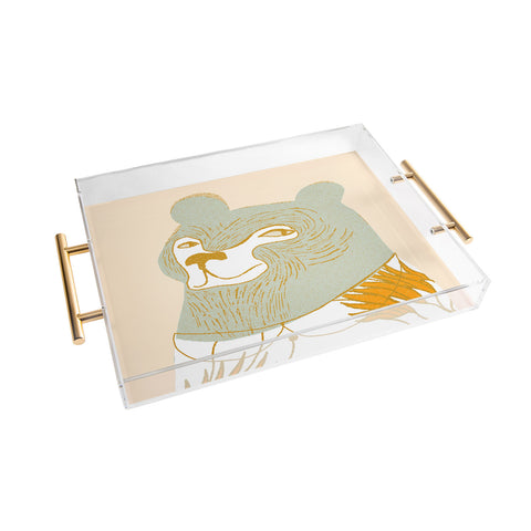 Mummysam Mrs Bear Acrylic Tray