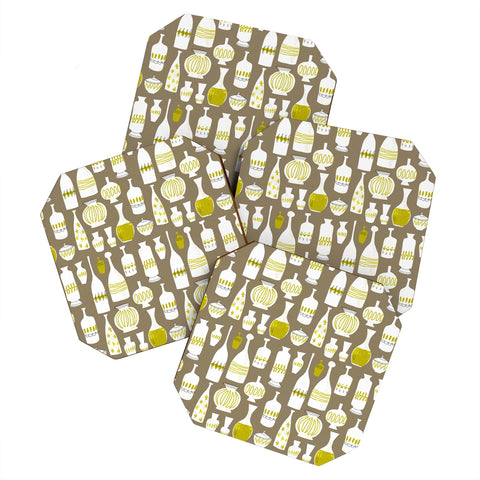 Mummysam Vintage Kitchen Coaster Set