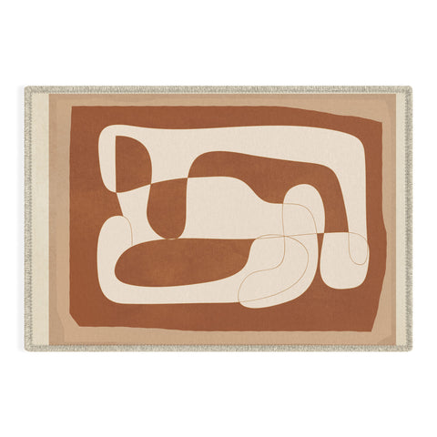 Nadja Abstract Geometry 2 Outdoor Rug