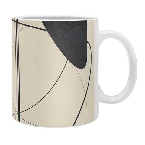 Nadja Abstract Line Art VIII Coffee Mug