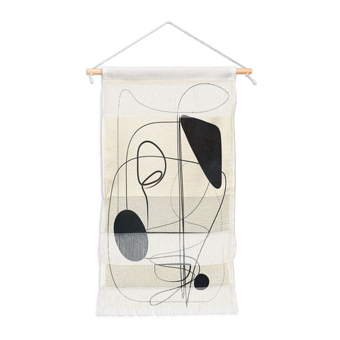 Nadja Abstract Line Art VIII Wall Hanging Portrait