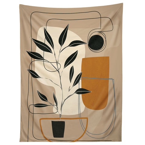 Nadja Abstract Shapes 06 Tapestry