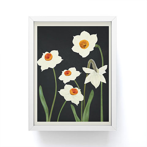 Nadja Beautiful Summer Flowers I Framed Mini Art Print