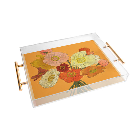 Nadja Bountiful Bouquet 2 Acrylic Tray