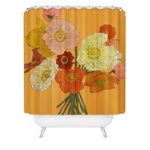 Nadja Bountiful Bouquet 2 Shower Curtain