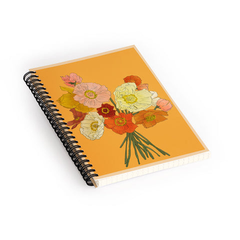 Nadja Bountiful Bouquet 2 Spiral Notebook