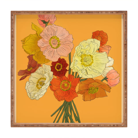 Nadja Bountiful Bouquet 2 Square Tray