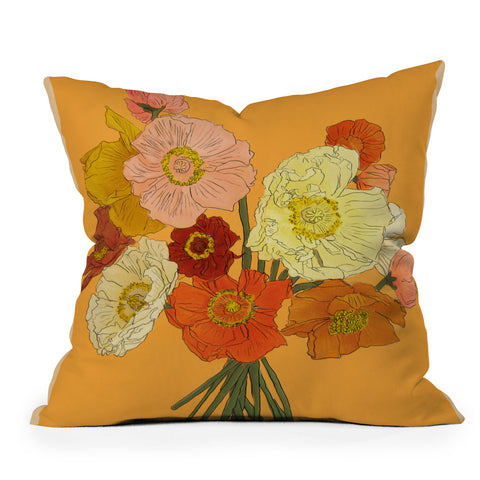 Nadja Bountiful Bouquet 2 Throw Pillow