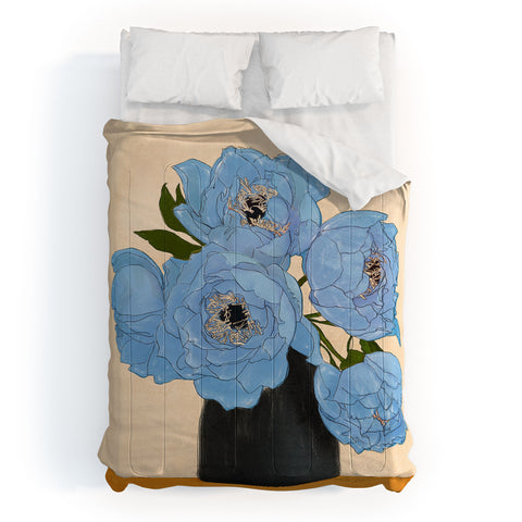 Nadja Bouquet Gift Blue Comforter
