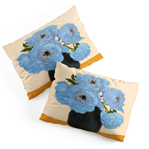 Nadja Bouquet Gift Blue Pillow Shams