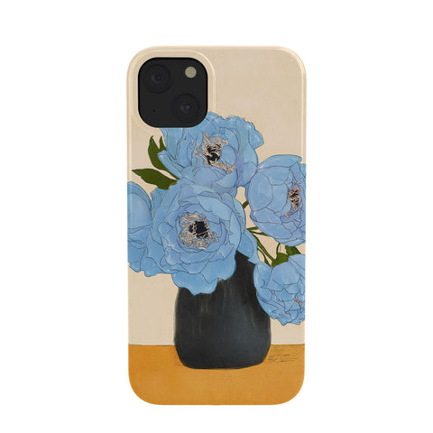 Nadja Bouquet Gift Blue Phone Case