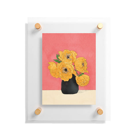 Nadja Bouquet Gift Sunny Floating Acrylic Print